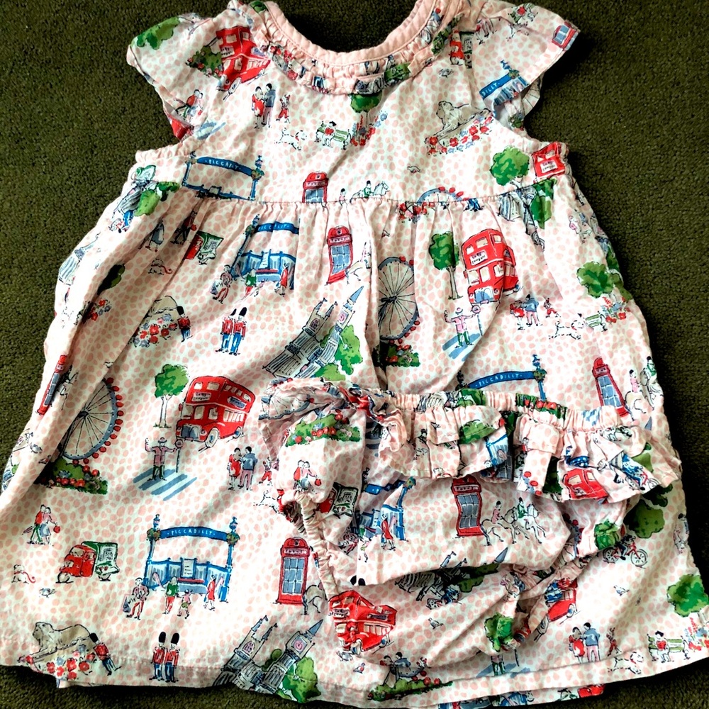 London toddler dress
